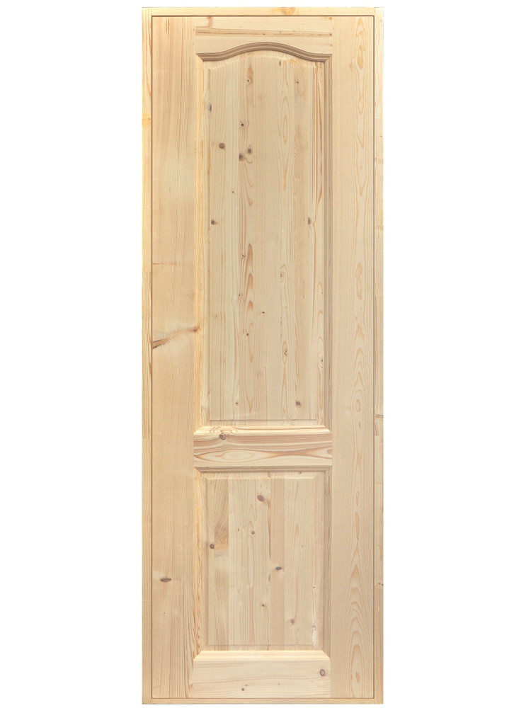 Фотография Филенчатая дверь с коробкой (ДГФ)